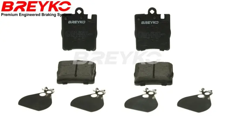 Bremsbelagsatz, Scheibenbremse Hinterachse DAVID VASCO Q1421