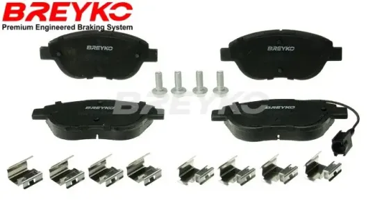 Bremsbelagsatz, Scheibenbremse Vorderachse DAVID VASCO Q1655 Bild Bremsbelagsatz, Scheibenbremse Vorderachse DAVID VASCO Q1655