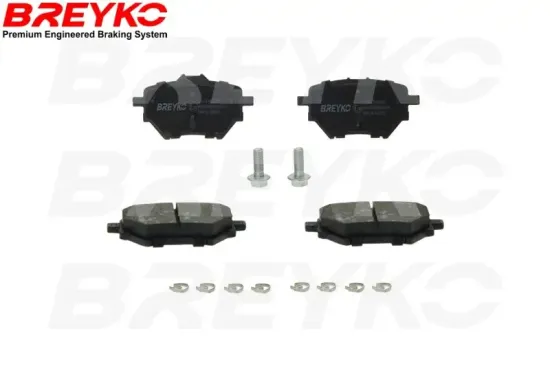 Bremsbelagsatz, Scheibenbremse Hinterachse DAVID VASCO Q2036 Bild Bremsbelagsatz, Scheibenbremse Hinterachse DAVID VASCO Q2036