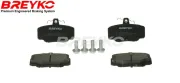 Bremsbelagsatz, Scheibenbremse Hinterachse DAVID VASCO Q3092