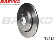 Bremsscheibe Hinterachse DAVID VASCO T4212