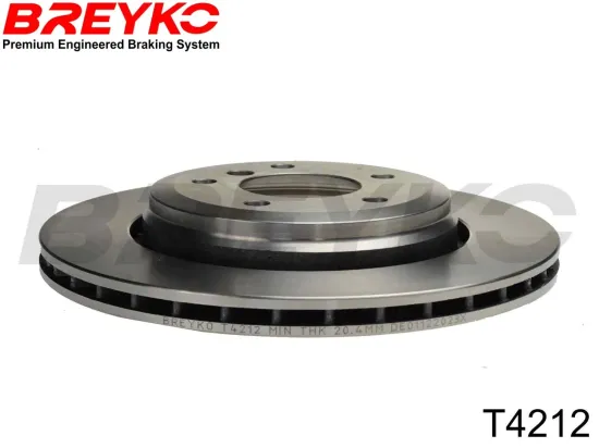 Bremsscheibe Hinterachse DAVID VASCO T4212 Bild Bremsscheibe Hinterachse DAVID VASCO T4212