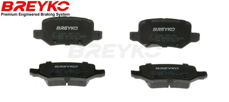 Bremsbelagsatz, Scheibenbremse Hinterachse DAVID VASCO Z1481