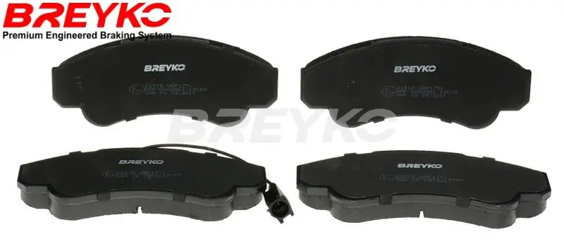 Bremsbelagsatz, Scheibenbremse Vorderachse DAVID VASCO Z1518