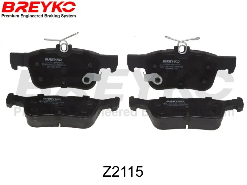 Bremsbelagsatz, Scheibenbremse Hinterachse DAVID VASCO Z2115