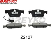 Bremsbelagsatz, Scheibenbremse Vorderachse DAVID VASCO Z2127