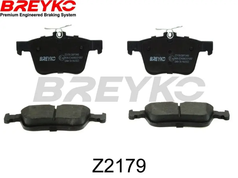 Bremsbelagsatz, Scheibenbremse Hinterachse DAVID VASCO Z2179