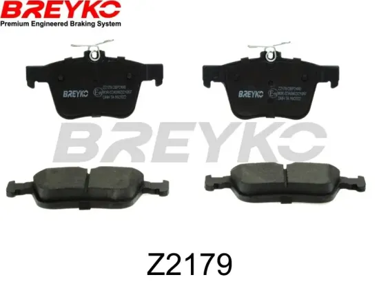 Bremsbelagsatz, Scheibenbremse Hinterachse DAVID VASCO Z2179 Bild Bremsbelagsatz, Scheibenbremse Hinterachse DAVID VASCO Z2179