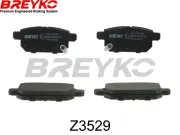 Bremsbelagsatz, Scheibenbremse Hinterachse DAVID VASCO Z3529