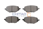 Bremsbelagsatz, Scheibenbremse Hinterachse links Hinterachse rechts CHITAO CT211291