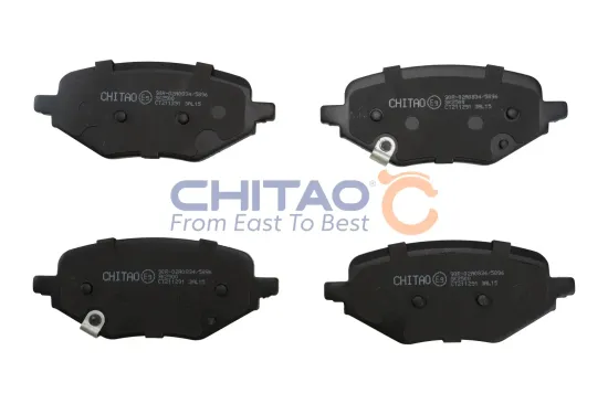 Bremsbelagsatz, Scheibenbremse Hinterachse CHITAO CT211291 Bild Bremsbelagsatz, Scheibenbremse Hinterachse CHITAO CT211291