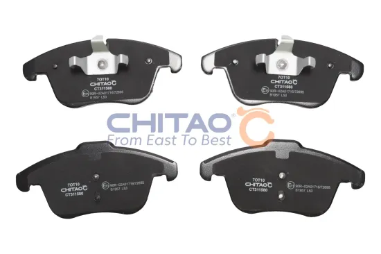 Bremsbelagsatz, Scheibenbremse Vorderachse CHITAO CT311580 Bild Bremsbelagsatz, Scheibenbremse Vorderachse CHITAO CT311580