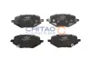 Bremsbelagsatz, Scheibenbremse Hinterachse CHITAO CT87567 Bild Bremsbelagsatz, Scheibenbremse Hinterachse CHITAO CT87567