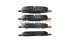 Bremsbelagsatz, Scheibenbremse Hinterachse CHITAO CT87567 Bild Bremsbelagsatz, Scheibenbremse Hinterachse CHITAO CT87567