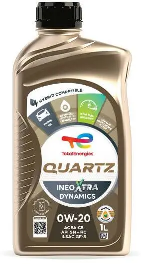 Motoröl 0W-20 1L TotalEnergies 226003
