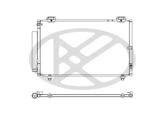 Kondensator, Klimaanlage KOYORAD CD010248M