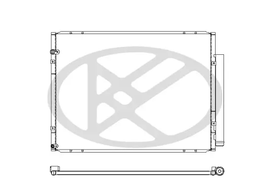 Kondensator, Klimaanlage KOYORAD CD010482M