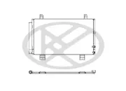 Kondensator, Klimaanlage KOYORAD CD010615M