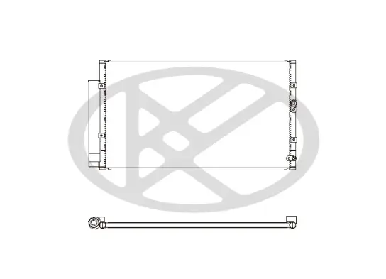 Kondensator, Klimaanlage KOYORAD CD010638M