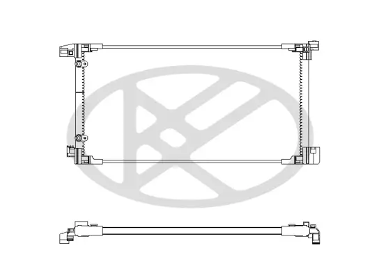 Kondensator, Klimaanlage KOYORAD CD011193