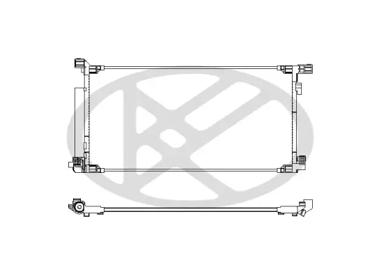 Kondensator, Klimaanlage KOYORAD CD011533 Bild Kondensator, Klimaanlage KOYORAD CD011533