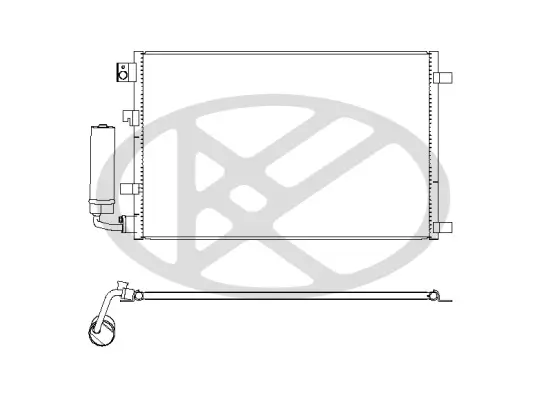 Kondensator, Klimaanlage KOYORAD CD020434
