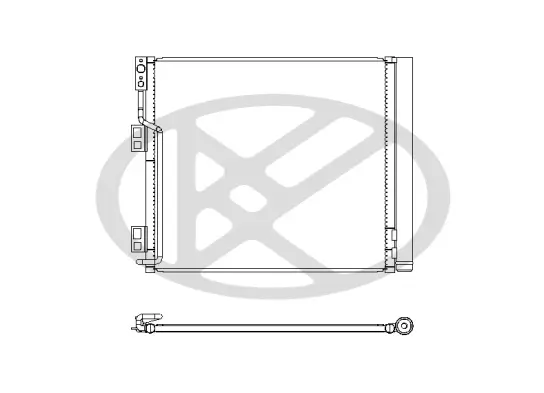 Kondensator, Klimaanlage KOYORAD CD020771