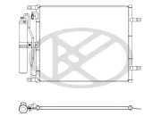 Kondensator, Klimaanlage KOYORAD CD021014
