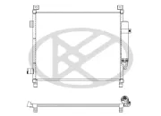 Kondensator, Klimaanlage KOYORAD CD021024