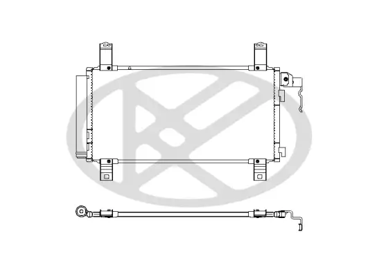 Kondensator, Klimaanlage KOYORAD CD060288M