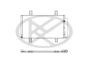 Kondensator, Klimaanlage KOYORAD CD060412M