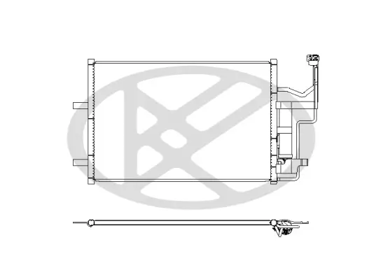 Kondensator, Klimaanlage KOYORAD CD060531