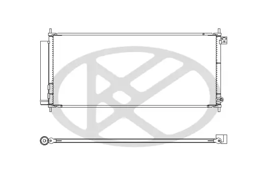 Kondensator, Klimaanlage KOYORAD CD080293M0A