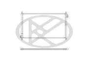 Kondensator, Klimaanlage KOYORAD CD080589