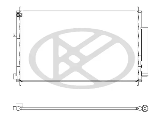 Kondensator, Klimaanlage KOYORAD CD080929M