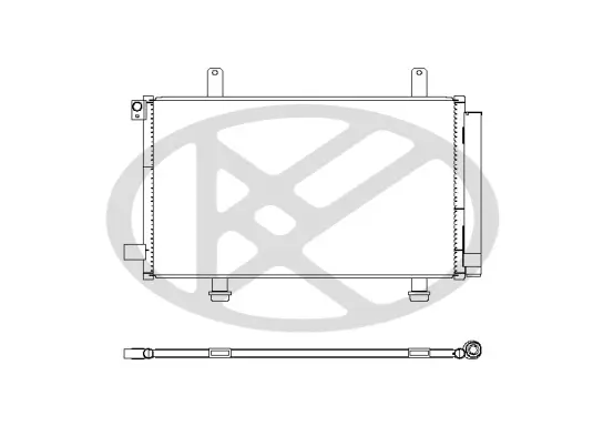 Kondensator, Klimaanlage KOYORAD CD100470