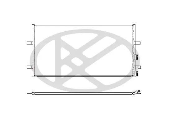 Kondensator, Klimaanlage KOYORAD CD320452
