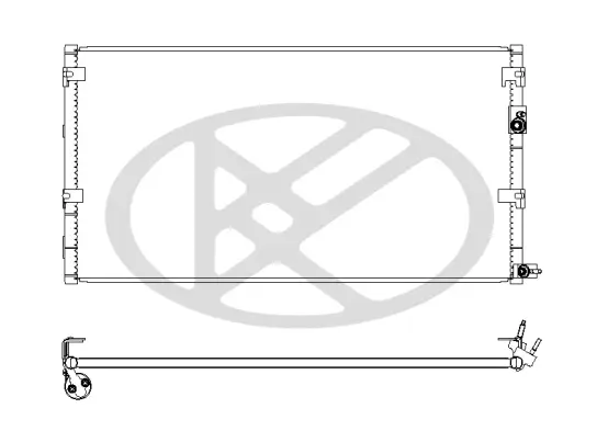 Kondensator, Klimaanlage KOYORAD CD320920