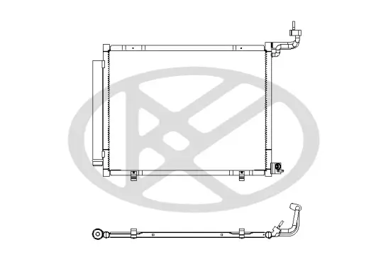 Kondensator, Klimaanlage KOYORAD CD321347M