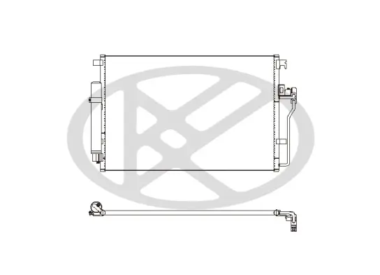 Kondensator, Klimaanlage KOYORAD CD410619