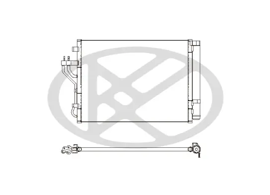 Kondensator, Klimaanlage KOYORAD CD810557M
