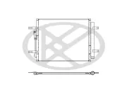 Kondensator, Klimaanlage KOYORAD CD811342
