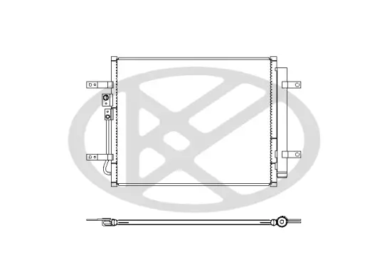 Kondensator, Klimaanlage KOYORAD CD811342 Bild Kondensator, Klimaanlage KOYORAD CD811342