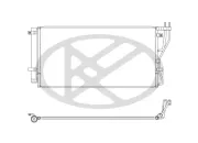 Kondensator, Klimaanlage KOYORAD CD820769