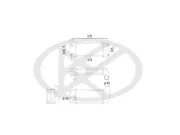 Ladeluftkühler KOYORAD IA010162