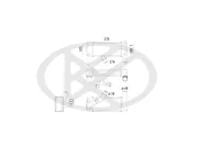 Ladeluftkühler KOYORAD IA010163