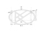 Ladeluftkühler KOYORAD IA010164