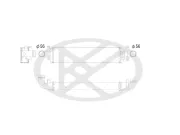 Ladeluftkühler KOYORAD IA410132