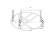 Ladeluftkühler KOYORAD IA450173