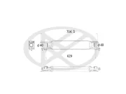 Ladeluftkühler KOYORAD IA460144